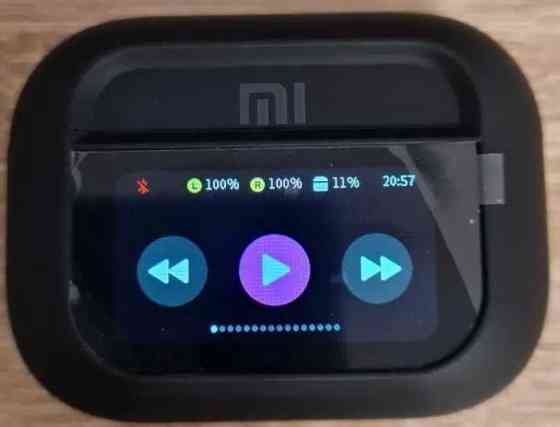 Бездротові навушники з дисплеєм Xiaomi Tour Pro6 ANC Black Screen. Київ