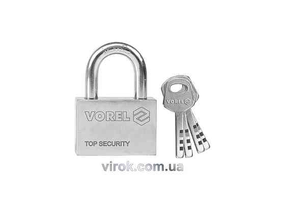 Замок навісний VOREL чавунний l=60мм [12/48] Одеса