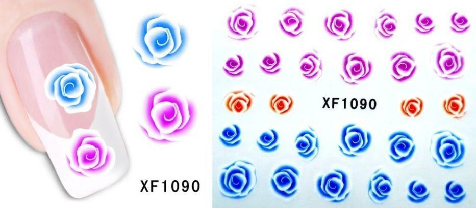 Наклейки для ногтей XF1090 Киев - изображение 2