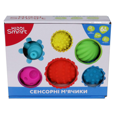 Развивающая игрушка Kiddi Smart Сенсорные мячики (4434-KS) Винница - изображение 4