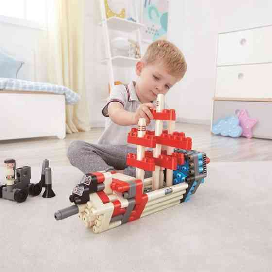 Конструктор PolyM Пригодницька ракета 138 деталей (760025) Харків