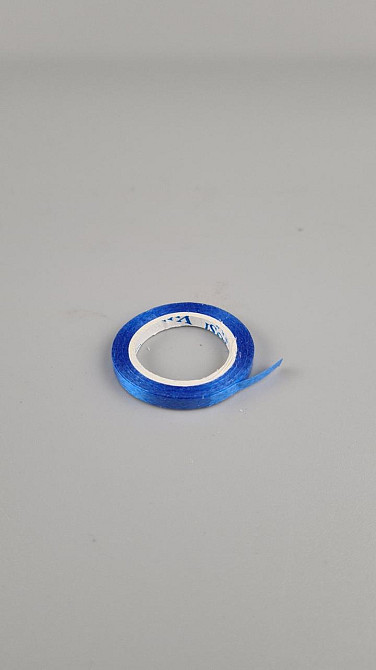 Стрічка для повітряних куль і подарунків 0.5 см х 5 метрів синя (1 пачка) Харків - фото 1