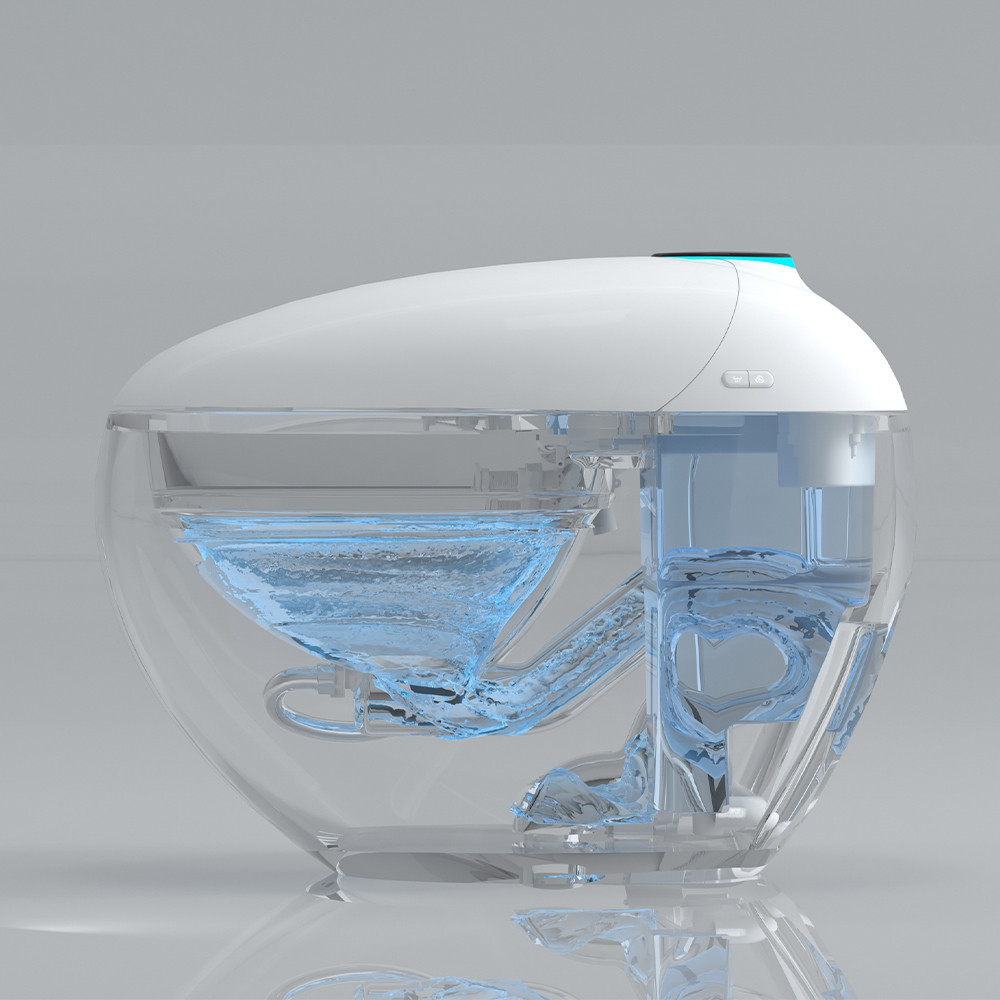 Розумний смарт унітаз GYE 964F з автоматичним відкриттям, підігрівом сидіння, нічним підсвічуванням та УФ-стерилізацією Київ - фото 8