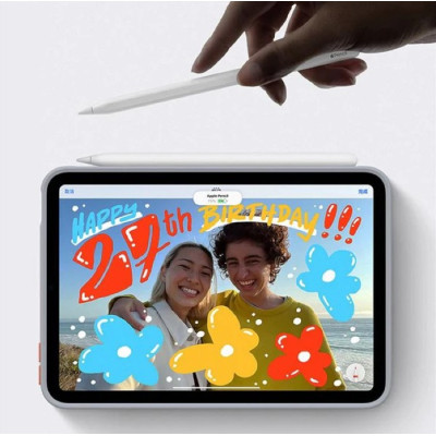 Чохол до планшета BeCover Transparancy Shell Edge Gray BeCover Apple iPad Mini 6 2021 (712927) Вінниця - фото 5