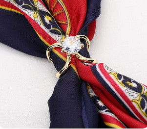 Брошь на платок Кристалл Киев - изображение 2