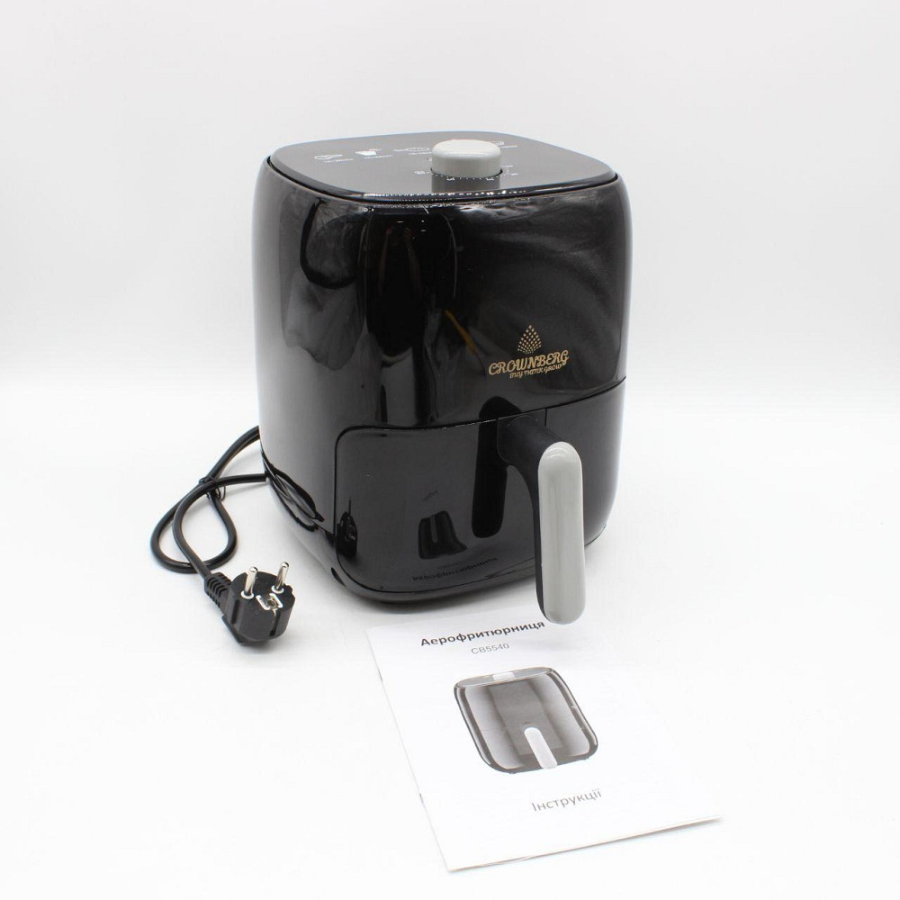 Электрический аэрогриль 2л,Crownberg CB-5540 SBR Киев - изображение 10