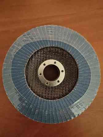 Клт,круг лепестковый торцевой циркониевый  125мм тип 27 Р80   Спрут Харьков