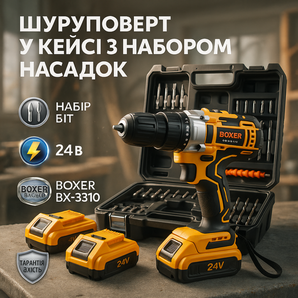 Мощная дрель-шуруповерт аккумуляторная бесщеточная, Мощная аккумуляторная отвертка, Электро шуруповерт VA-17 Львов - изображение 9