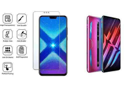 Захисне скло NeoGlass для nubia Red Magic 6, Red Magic 6 Pro – надпрозоре та стійке Київ