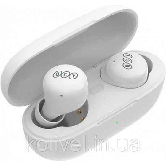 Навушники з мікрофоном Xiaomi TWS QCY T17 White (QCY T17 White_#) Київ