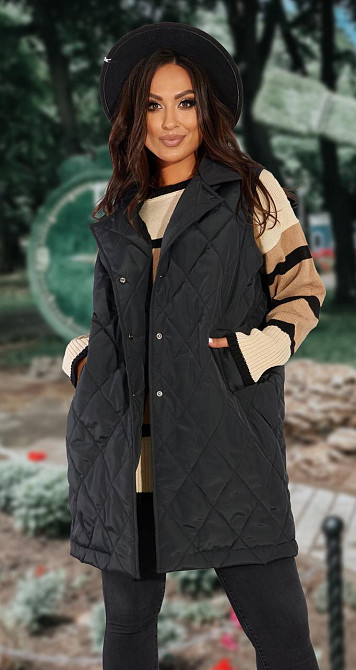 Красивый свитер в полоску (42-46) Киев - изображение 4