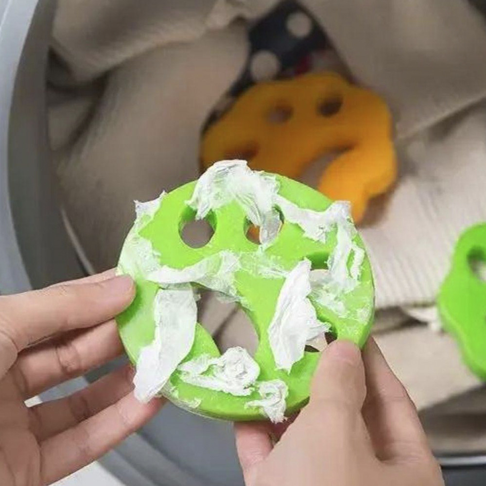 Силіконова лапка для видалення шерсті під час прання,1шт,Колір Рандом SBR Київ - фото 2