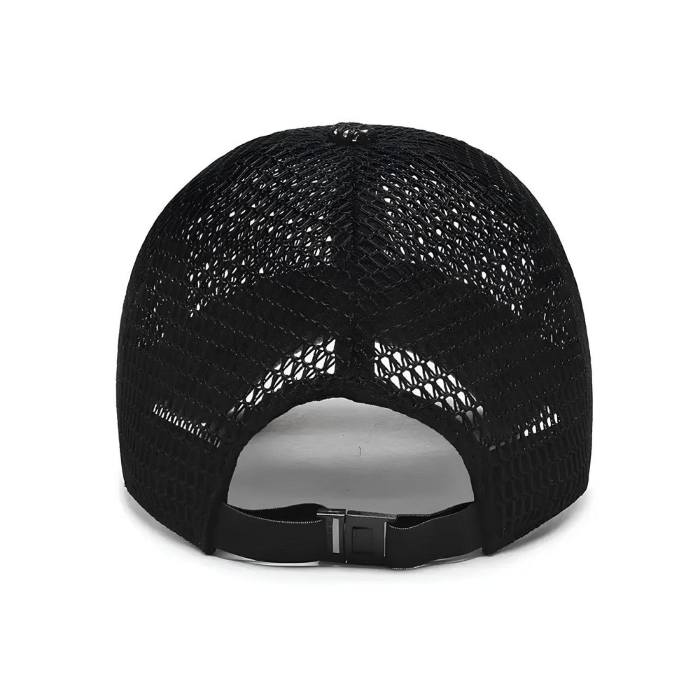 Бейсболка синяя в сетку. Сетчатая бейсболка синего цвета. Синяя кепка с хорошей вентиляцией Киев - изображение 9