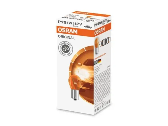 Osram Original 7507 – лампа накаливания PY21W 12V 21W для автомобильных указателей поворота Ковель