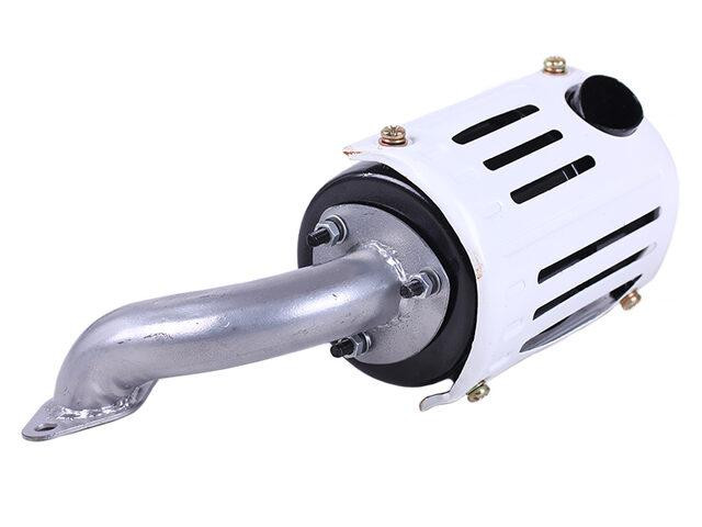 Глушник із коліном SH (Зубр) мотоблок 180N Мукачево - фото 1