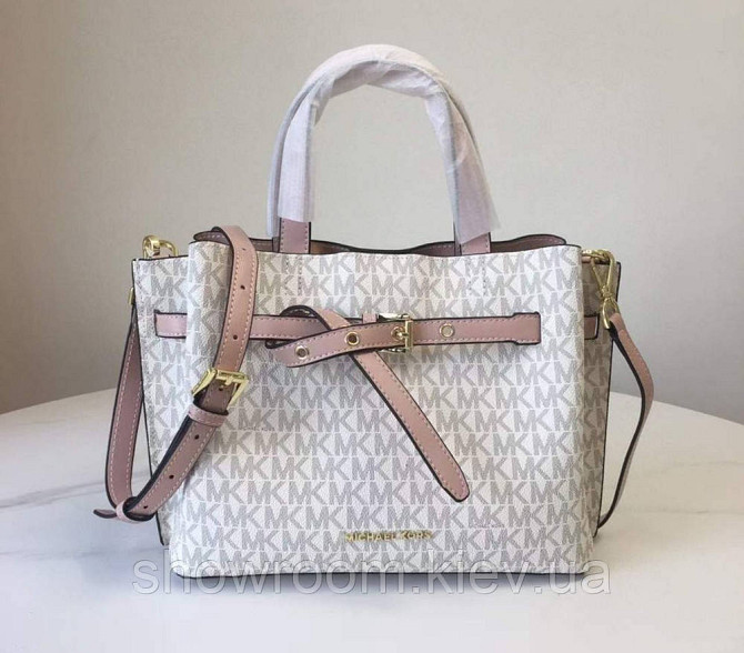 Брендовая женская сумочка MK Emilia grey Киев - изображение 1
