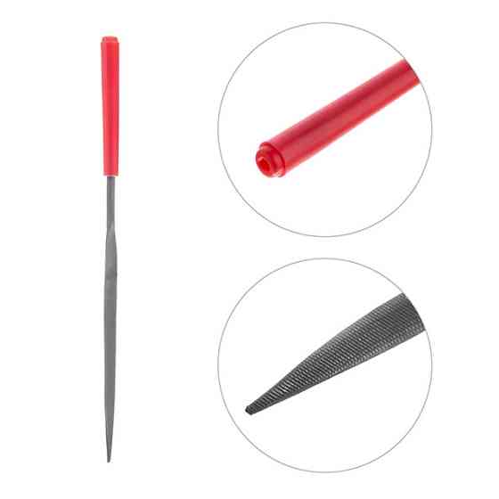 Набір надфілів, 10 шт., 140 мм INTERTOOL HT-3708 Київ