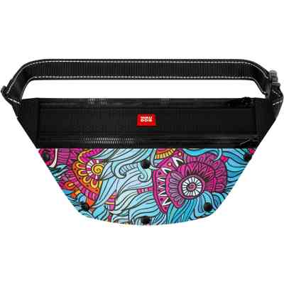 Поясная сумка-бананка для собак WAUDOG Textile "Лето" 33х17х10 см (5693) Винница