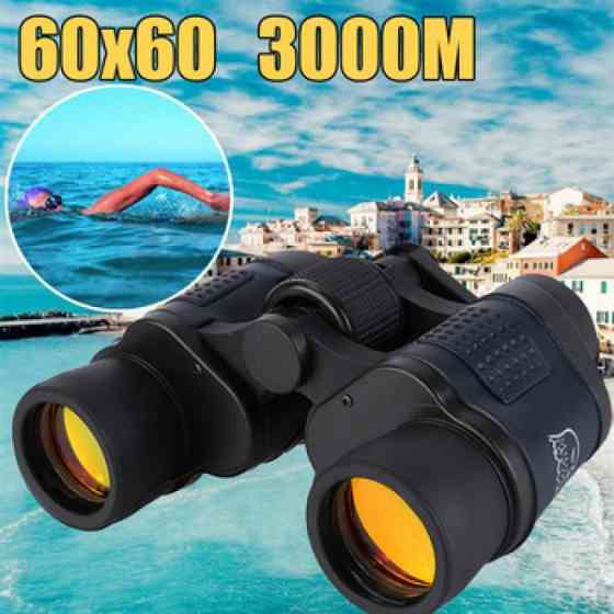 Професійний бінокль Bushnell 60x60 для активного відпочинку, збільшення до 60 разів, в сумочці-чохлі Київ