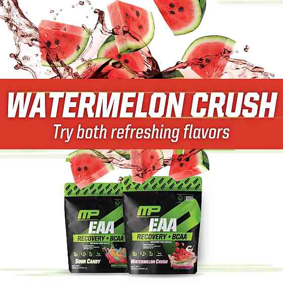 EAA, Recovery + BCAA 366 g (Watermelon Crush) Луцьк