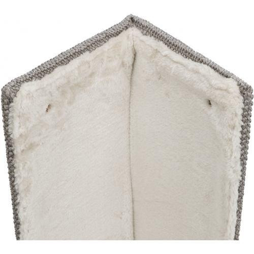 Дряпка для котів Trixie XXL настінна/кутова сизаль/плюш сірий, 38*75 см Вінниця - фото 5