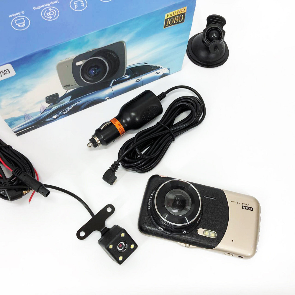 Пристрій для автомобіля з відеореєстратором MHZ DVR CT503 1080P, FO-759 Автореєстратор, Автореєстратори Київ - фото 9