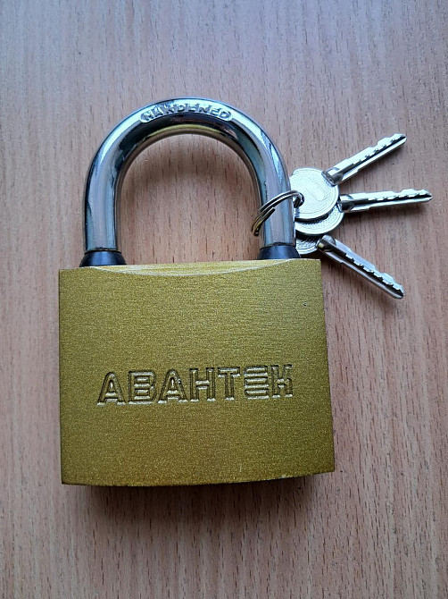 Замок навісний АВАНТЕК Хрест Н464 (40мм) Харків - фото 3