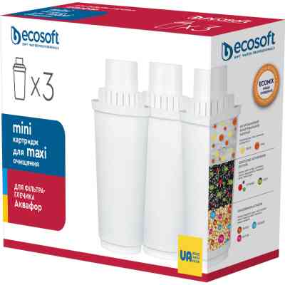 Картридж для фильтра кувшина Ecosoft Аквафор 3 шт. (CRVK3AQRECO) Винница