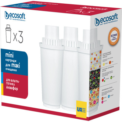 Картридж для фильтра кувшина Ecosoft Аквафор 3 шт. (CRVK3AQRECO) Винница - изображение 3