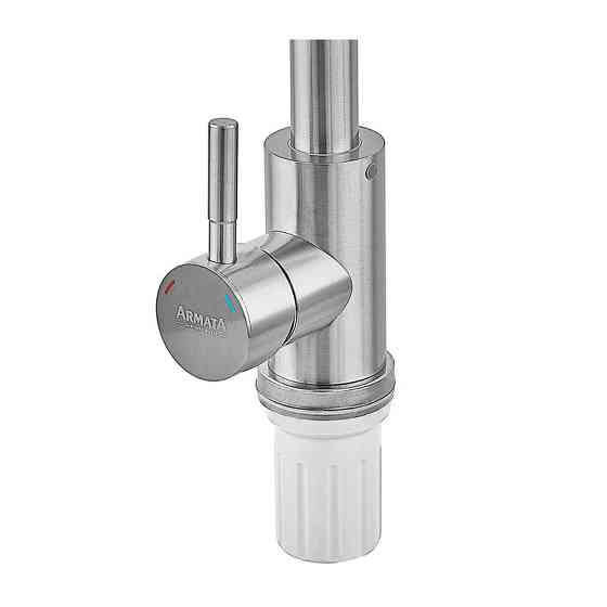 Кухонный смеситель Armata SUS-011-G(N) из нержавеющей стали без подвода (CH6487) Харьков