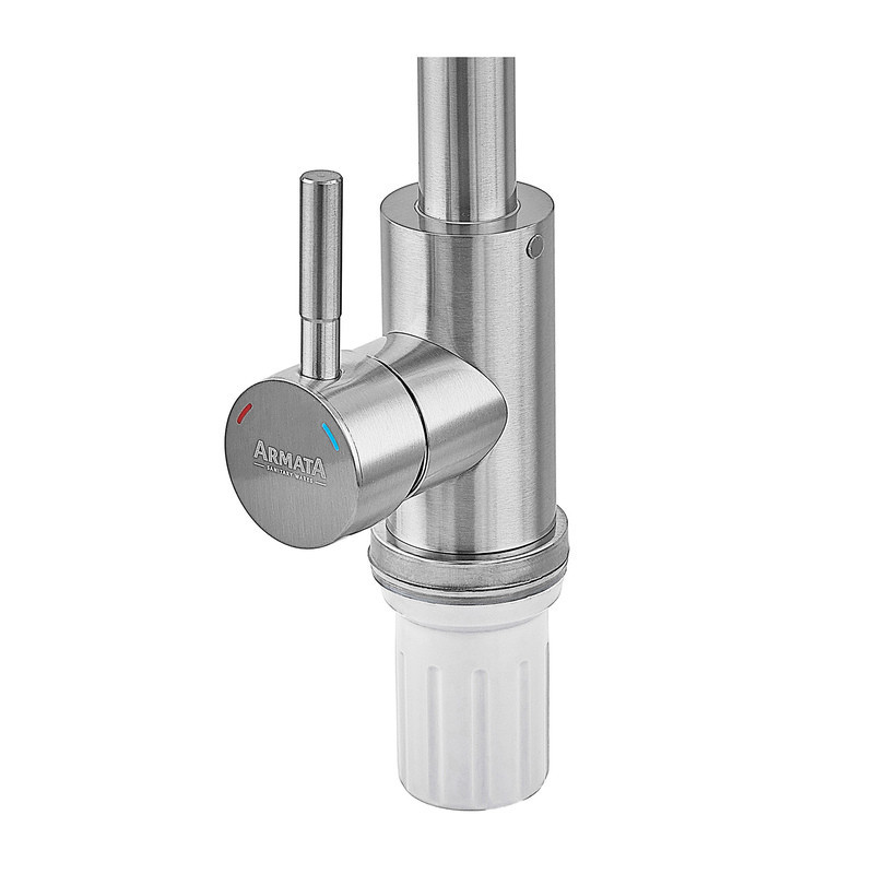 Кухонный смеситель Armata SUS-011-G(N) из нержавеющей стали без подвода (CH6487) Харьков - изображение 6