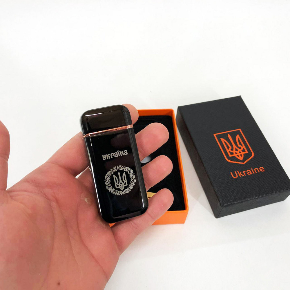 Зажигалка с сенсорным включением, Подарок зажигалка парню Экономичная с USB зарядкой SR-87 Львов - изображение 3