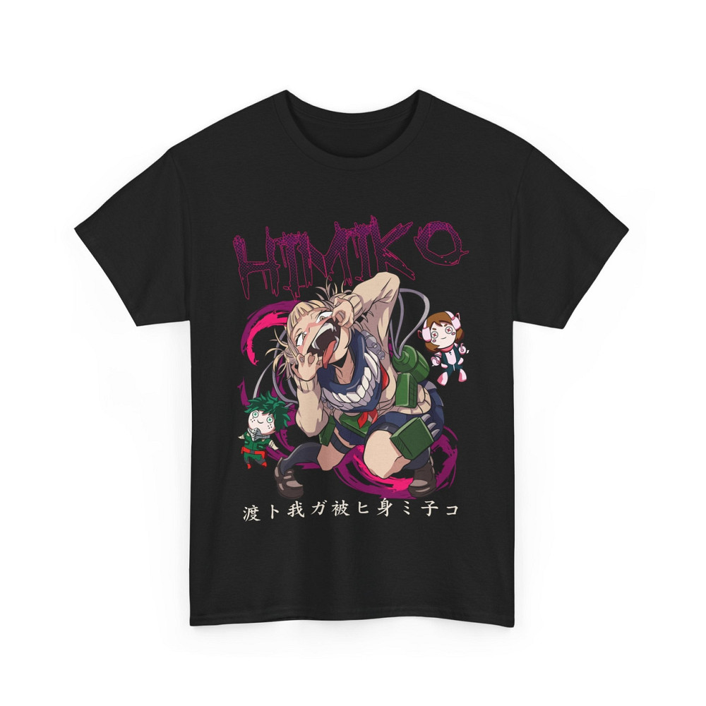 Футболка з аніме принтом Моя геройська академія оверсайз (S/M/L) Чорний AnimeJ0336 Дніпро - фото 4