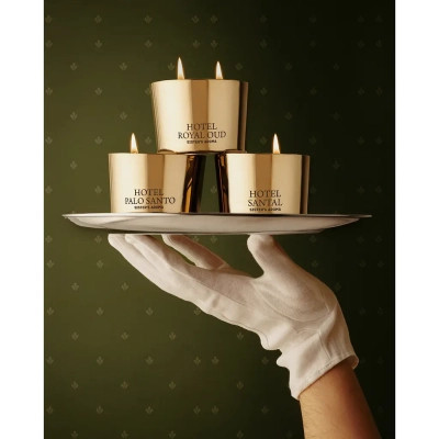 Ароматическая свеча Sister's Aroma Hotel Royal Oud 150 г (4820227786152) Винница - изображение 4