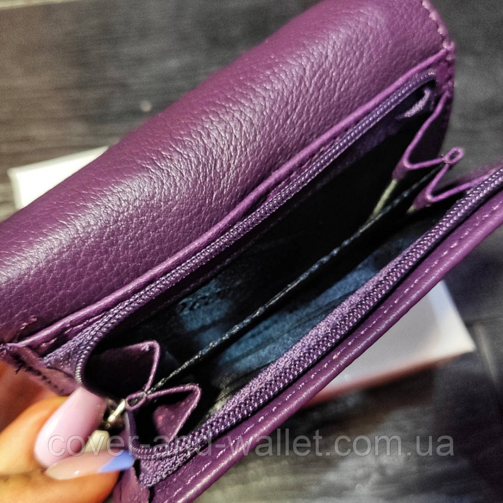 Компактный женский кошелек на магнитах в три сложения Marco Coverna MC-1419 Киев - изображение 3