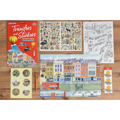 Набор для творчества Scribble down Набор переводных наклеек с онлайн приложением Лондон (SD/19) Винница - изображение 2