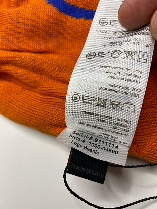 Шапка Mammut Logo Beanie синий Запоріжжя - фото 5