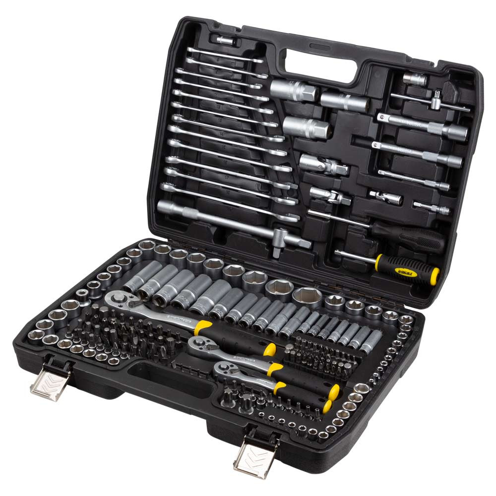 Sigma Набор насадок торцевых и биты 1/4", 3/8", 1/2" 216шт CrV SIGMA (6003841) Коломыя - изображение 1