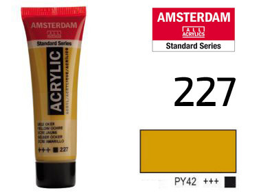 Фарба акрилова AMSTERDAM (227) Охра жовта 20 мл Royal Talens Київ - фото 2