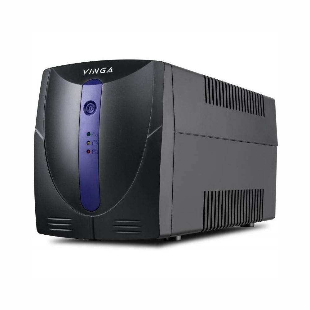 Джерело безперебійного живлення Vinga LED 800 ВА / 480 Вт Київ - фото 1