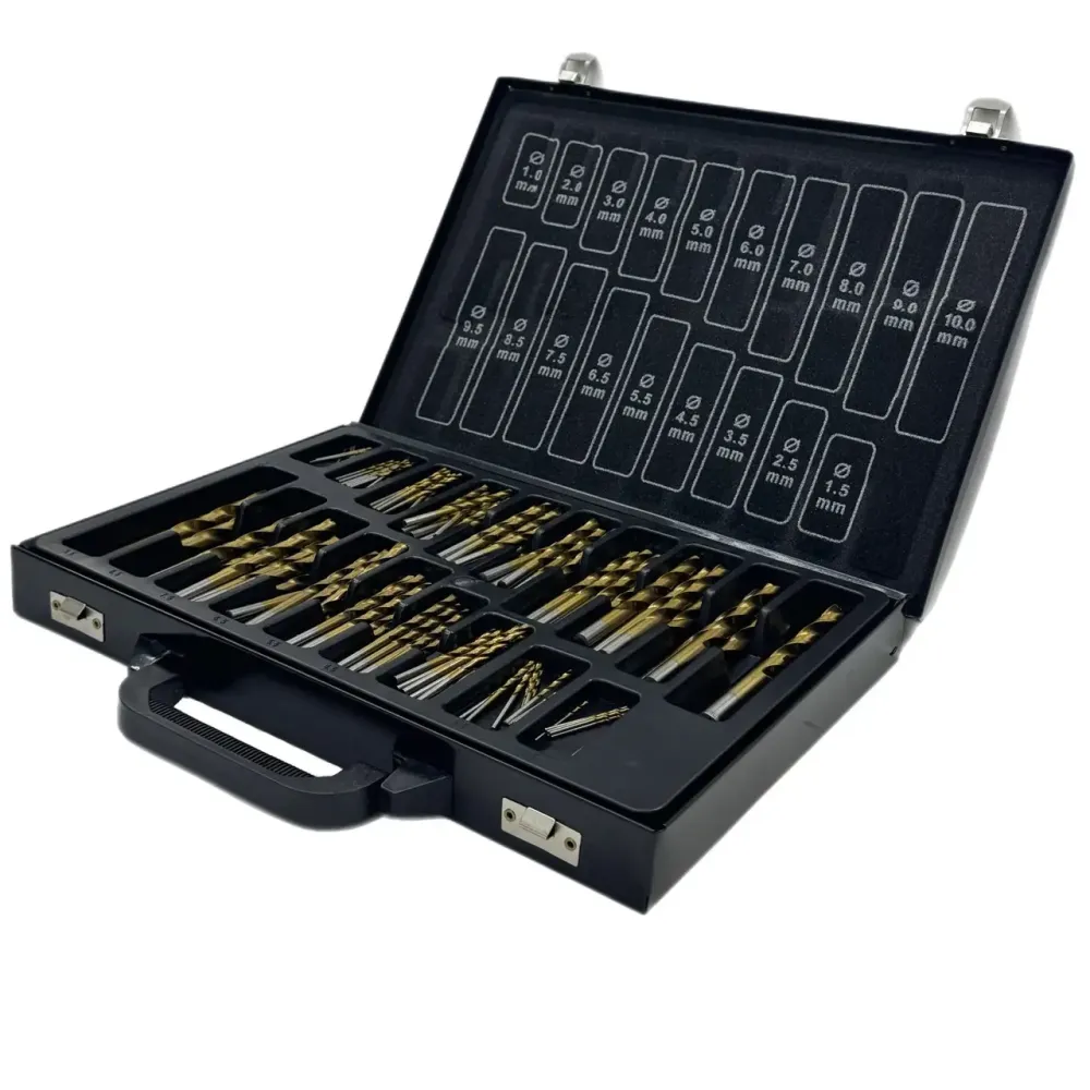 Свердла Tagred HSS-TiN – набір 170 шт, по сталі, титанове покриття Львів - фото 2