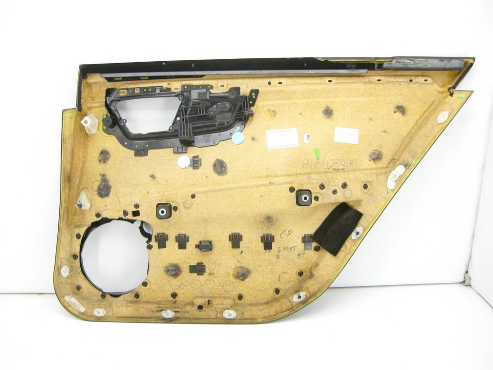 Mercedes-Benz  A2217302770 9E38 Задня ліва чорна дверна карта при сонцезахисній шторці S-class long V221 Одесса - изображение 12