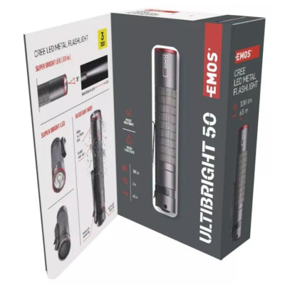 Ліхтар EMOS P3150 100Lm 1AAA Metal (P3150) Вінниця - фото 4