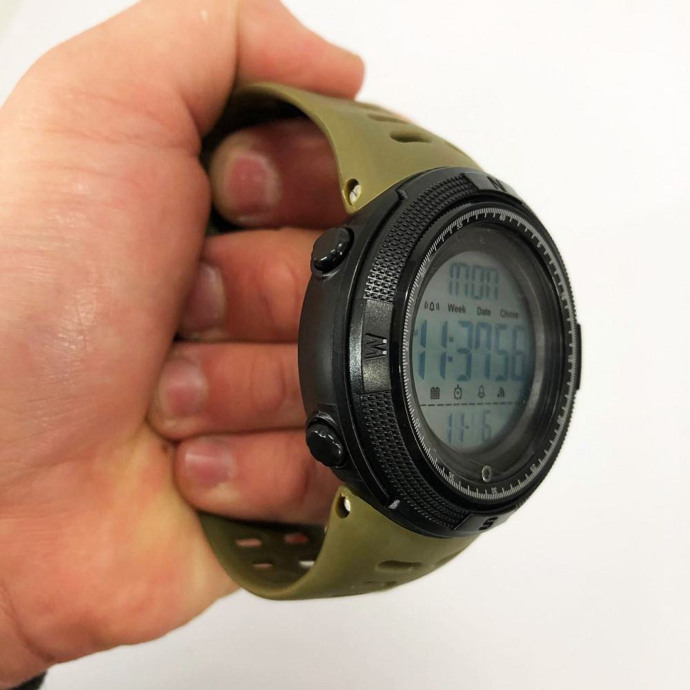 Годинники чоловічі спортивні з крокоміром, Військові годинники для військовослужбовців IC-81 Івано-Франківськ - фото 3