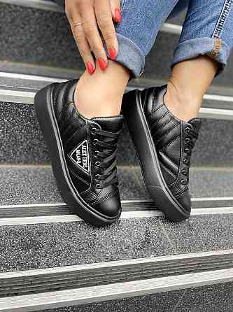 Кросівки жіночі ALEX BENZ 1016 чорні (весна-осінь, шкіра натуральна) (4774) 38 Коломия