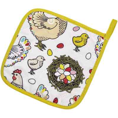 Кухонна прихватка Home Line Курочки 20x20 см (182838) Вінниця