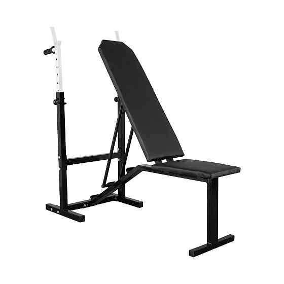 Лавка для жиму зі стійками + бруси Качай Залізо-594 Київ