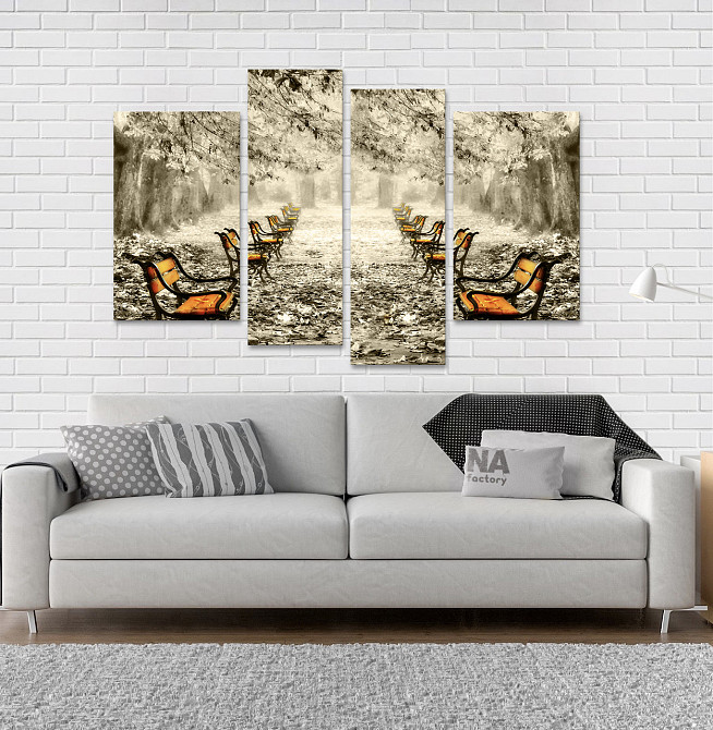 Модульна картина Осінь Парк Art-77_4 Київ - фото 2