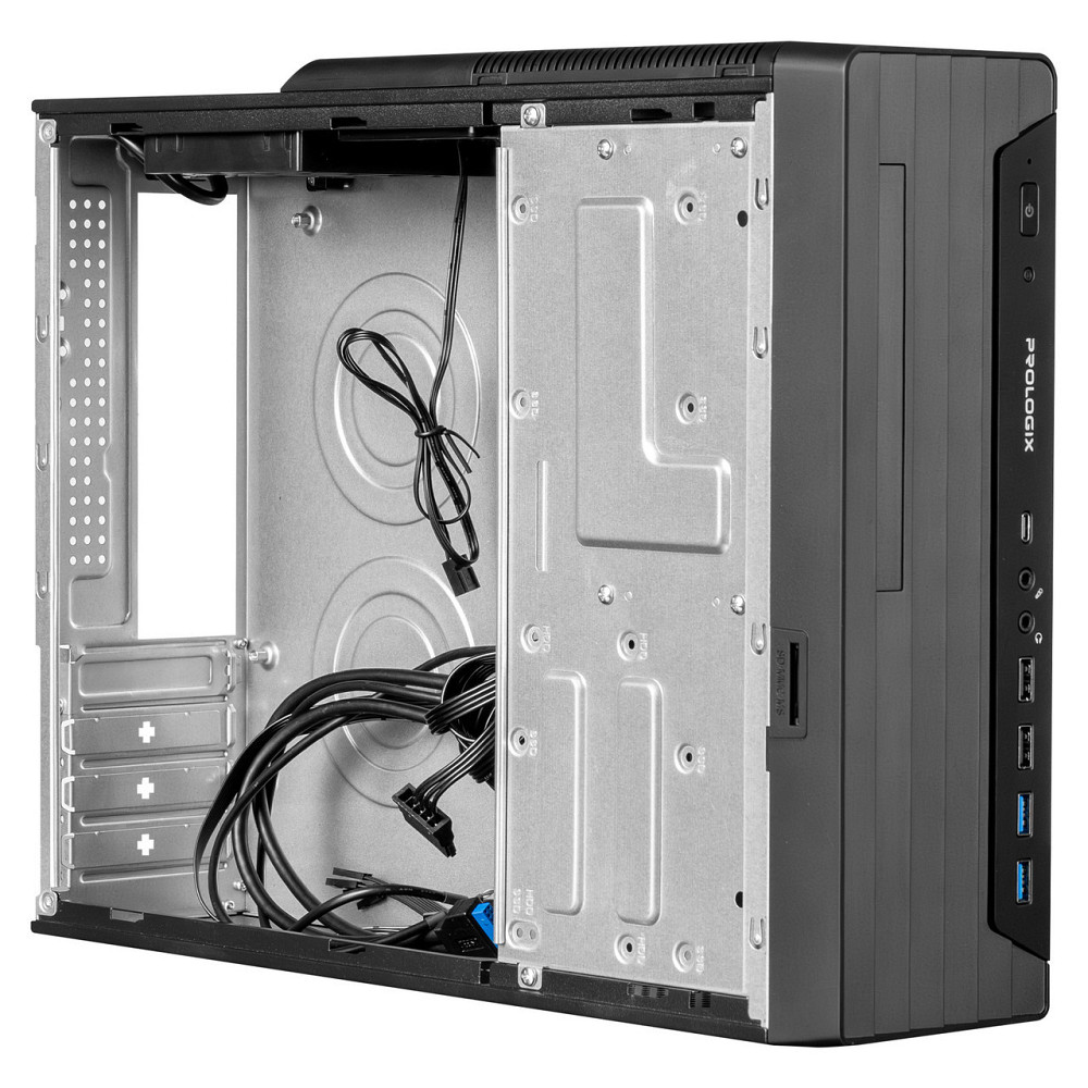 Корпус Prologix E117 Slim 400W Black ( 14699 ) Харків - фото 2