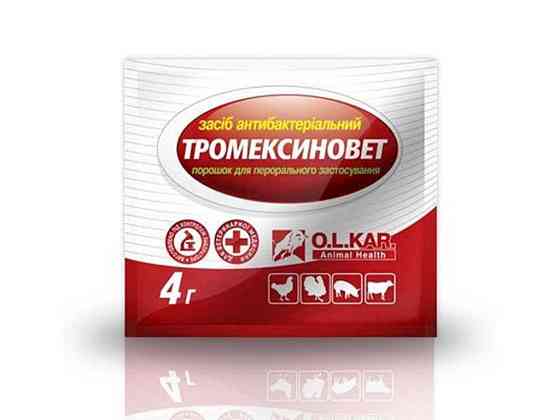 Противомикробные средства Тромексиновит (порошок) 4г ТМ O.L.KAR Solmir Киев